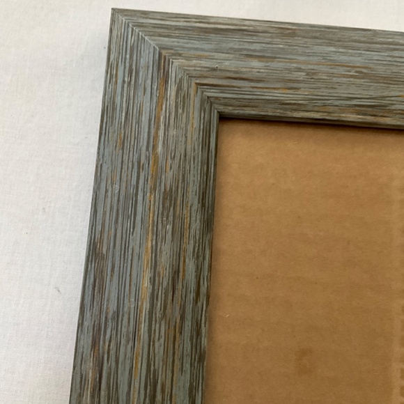 Wooden Table Top Frame 5x7 Blue Grey - Picture 7 of 10